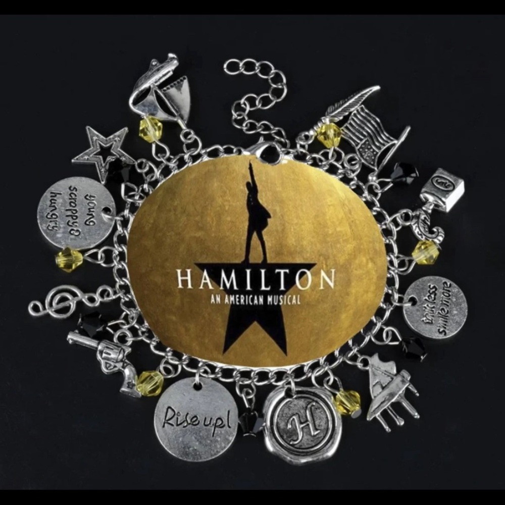 Silver Hamilton Charm Bracelet